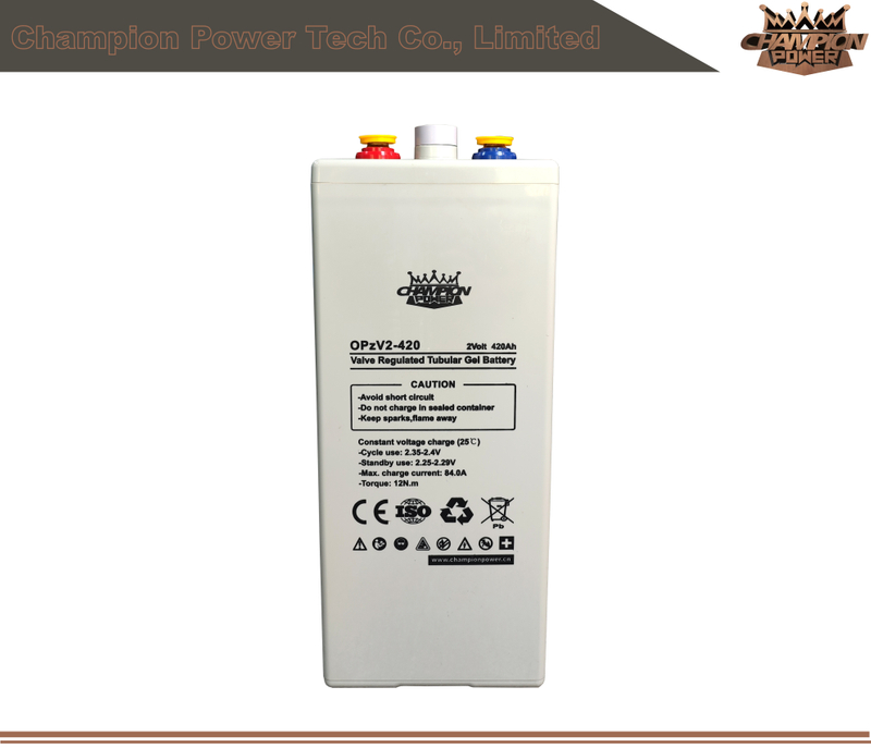 OPZV2-420 2V420AH BATTERIE OPZV