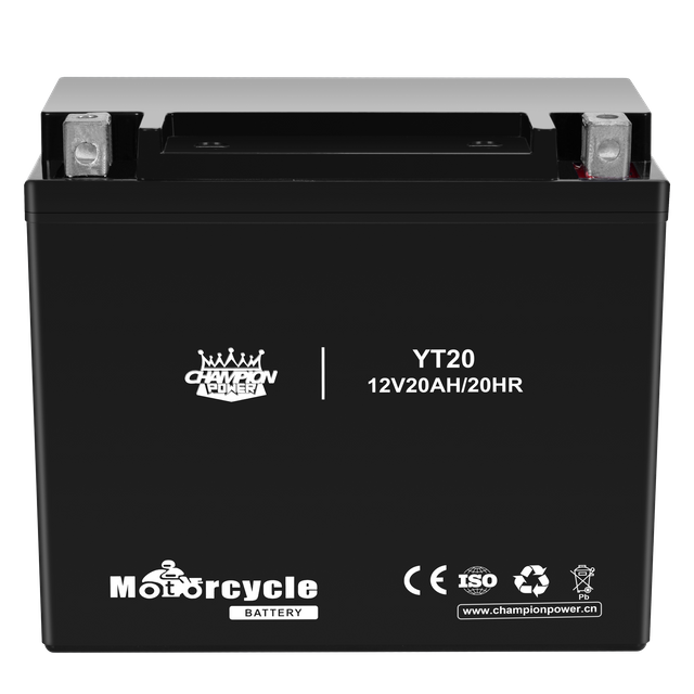 Batterie de moto YT20 12V20AH