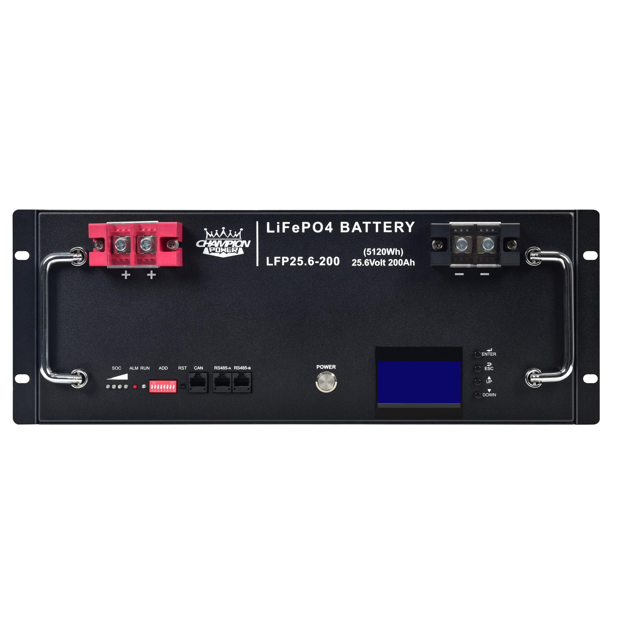 LFP25.6-200 25.6V200AH Batterie montée sur rack