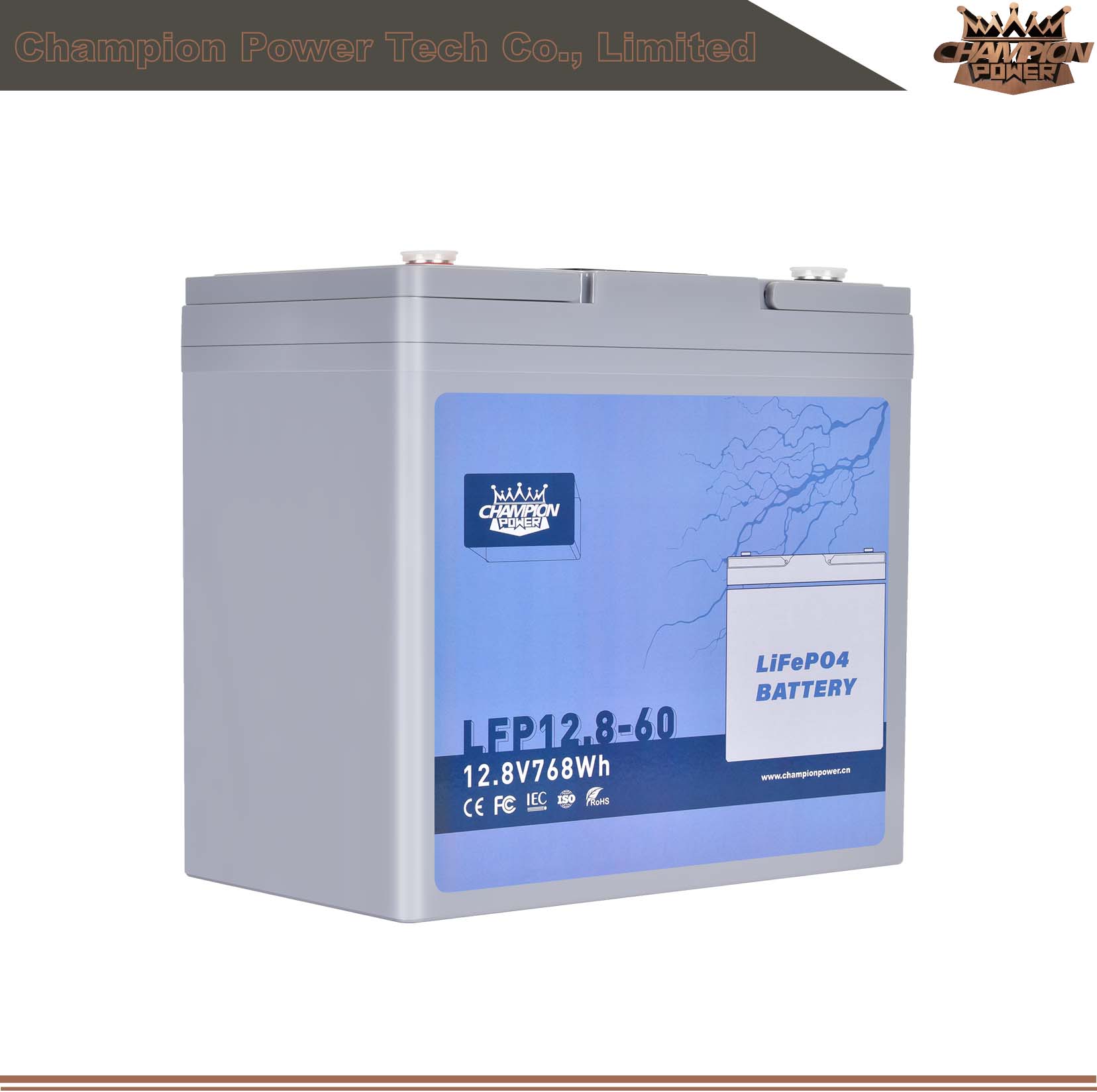 Batterie LFP12.8-60 12V60AH LIFEPO4